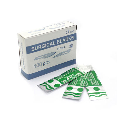 품질  Disposable instruments high quality disposable carbon steel surgery surgical blades is skin graf surgical knife blades 공장